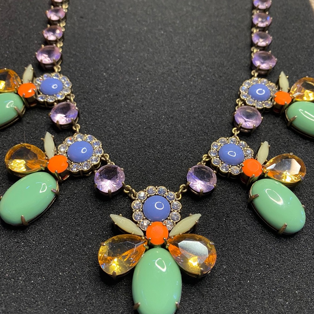 J.Crew Bumblebee Statement Necklace - image 2